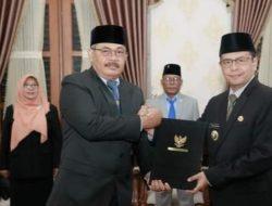 Pj Bupati Pamekasan Lantik dan Pengambilan Sumpah Achmad Faisol Sebagai Plh Sekda Pamekasan