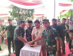 Peresmian Bantuan Sumur Bor Oleh Menhan RI Disambut Meriah Oleh Warga Pamekasan 