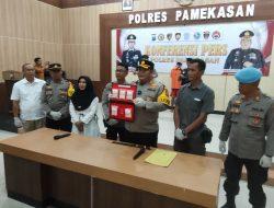 Awal Tahun Polres Pamekasan Ringkus  Pengedar Sabu-Sabu Berat 498,88 Gram