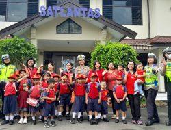 Polisi Sahabat Anak Polres Malang Sambut Hangat Kunjungan Edukasi Anak-Anak TK