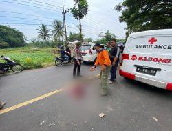 Polisi Olah TKP Laka Lantas di Gondanglegi Malang, Dua Pemotor Tutup Usia