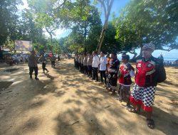 Jelang Hari Raya Nyepi, Polres Malang Pengamanan Upacara Jalanidhipuja di Pantai Balekambang