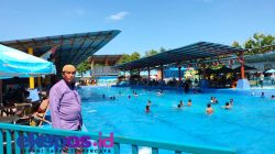 H+5 Ramai Pengunjung Pemilik Sampang Waterpark (Swp) H. Moh. Toha, Turun Langsung Pantau Keadaan