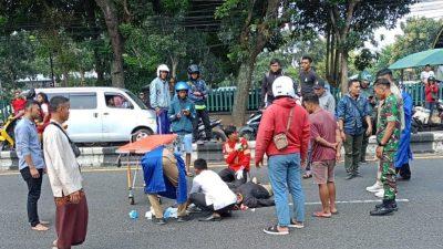 1 Orang Meninggal Dunia Akibat Pickup dan Scoopy Tabrakan Depan Alfamart Ardimulyo