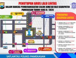 Polres Panekasan Sediakan Ojek Gratis di Pemberangkatan Jamaah Haji