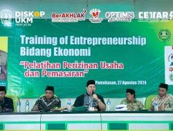 Pena Santri Gelar Training of Entrepreuship Bidang Ekonomi