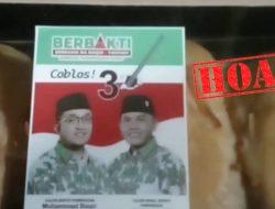 HOAX atau Fitnah Paslon BERBAKTI Berbagi Roti Berjamur