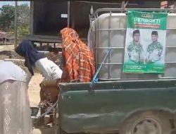 Ra Bakir Melalui Tim Laris Berikan Bantuan Air Bersih ke Desa Tanjung