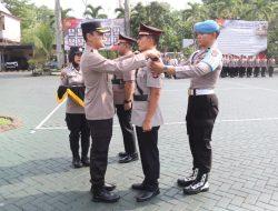 Kapolres Malang Pimpin Upacara Serah Terima Jabatan Kasatres Narkoba