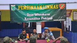 Anggota Polsek Pakisaji Menghadiri Prlaksanaan Pembinaan Peningkatan Dan  Pemberdayaan  Kapasitas Satlinmas