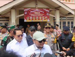 Kapolda Jatim Bersama Rombongan, Kunker Dalam Rangka Kesiapan Pelaksanaan Pilkada di Pamekasan