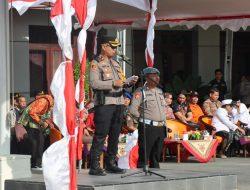 Pores Pamekasan Menggelar Apel Gelar Pasukan Ops Lilin Semeru 2024