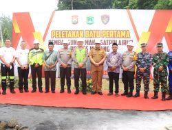 Dukung Keamanan Pesisir, Kapolda Jatim Letakkan Batu Pertama Mako Satpolairud Malang