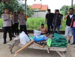 Polisi Ringkus 4 Bandar Narkoba di Proppo Lengkap Barang Bukti