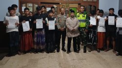 Polres Malang Bina Pelajar Terlibat Perang Sarung, Orang Tua Diminta Tingkatkan Pengawasan Anak