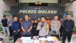 5 Pelaku Pemerasan Bermodus LSM dan Wartawan, Diringkus Polres Malang