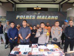 5 Pelaku Pemerasan Bermodus LSM dan Wartawan, Diringkus Polres Malang