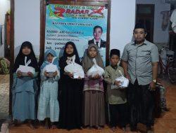 Jurnalis Berikan Sembako Gratis Bagi Kaum Dhuafa dan Anak Yatim