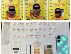 Polres Malang Ringkus Tiga Pengedar dan Sita 29 Poket Sabu di Kos Ngajum