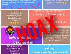 HOAX, Ramai Isu Razia Besar-Besaran dan STNK Mati 2 Tahun Kendaraan Disita