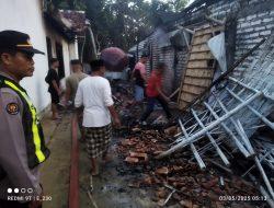 Gerak Cepat Kompi Siaga Datangi TKP Kebakaran Dan  Evakuasi Korban Di Pamekasan