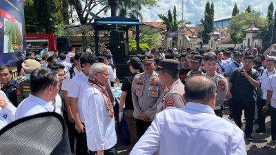 BNN RI Musnahkan BB Narkotika Hasil Ungkap Kasus Di Jatim, Di Pendopo Ronggosukowati Pamekasan