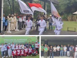 Bupati Kabupaten Malang Sambut Opening Cabor Golf Porprov IX Jatim Dengan Kirab Merah Putih