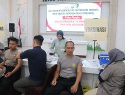 Polres Pamekasan Gelar Vaksinasi Influenza