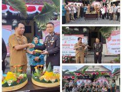Camat Dan Kapolsek Duet Main Biola Rayakan HUt Bhayangkara Polri Ke-78