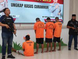 5 Pelaku Curanmor & 1 Pelaku Diberi Hadiah Timah Panas