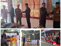 Camat Singosari Gelar Upacara Peringati HUT RI Ke-80 Dengan Pagelaran Budaya