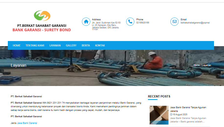 PT Berkat Sahabat Garansi