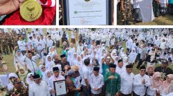 Pecahkan Rekor Dunia; Singosari Catat Sejarah 3000 Santri Jalan Sehat Pakai Terompah Peringati HSN 2025