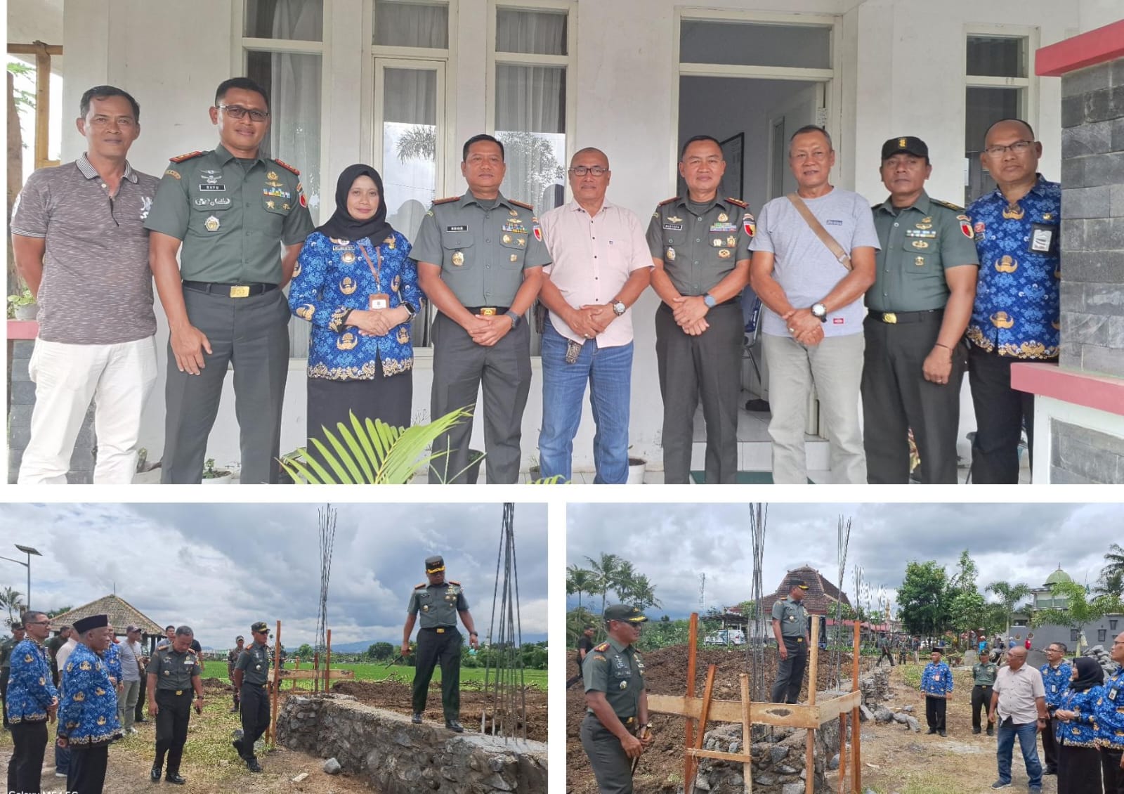 Danrem 083/BDJ Pastikan Progres KDKMP di Candirenggo Berjalan Sesuai Target