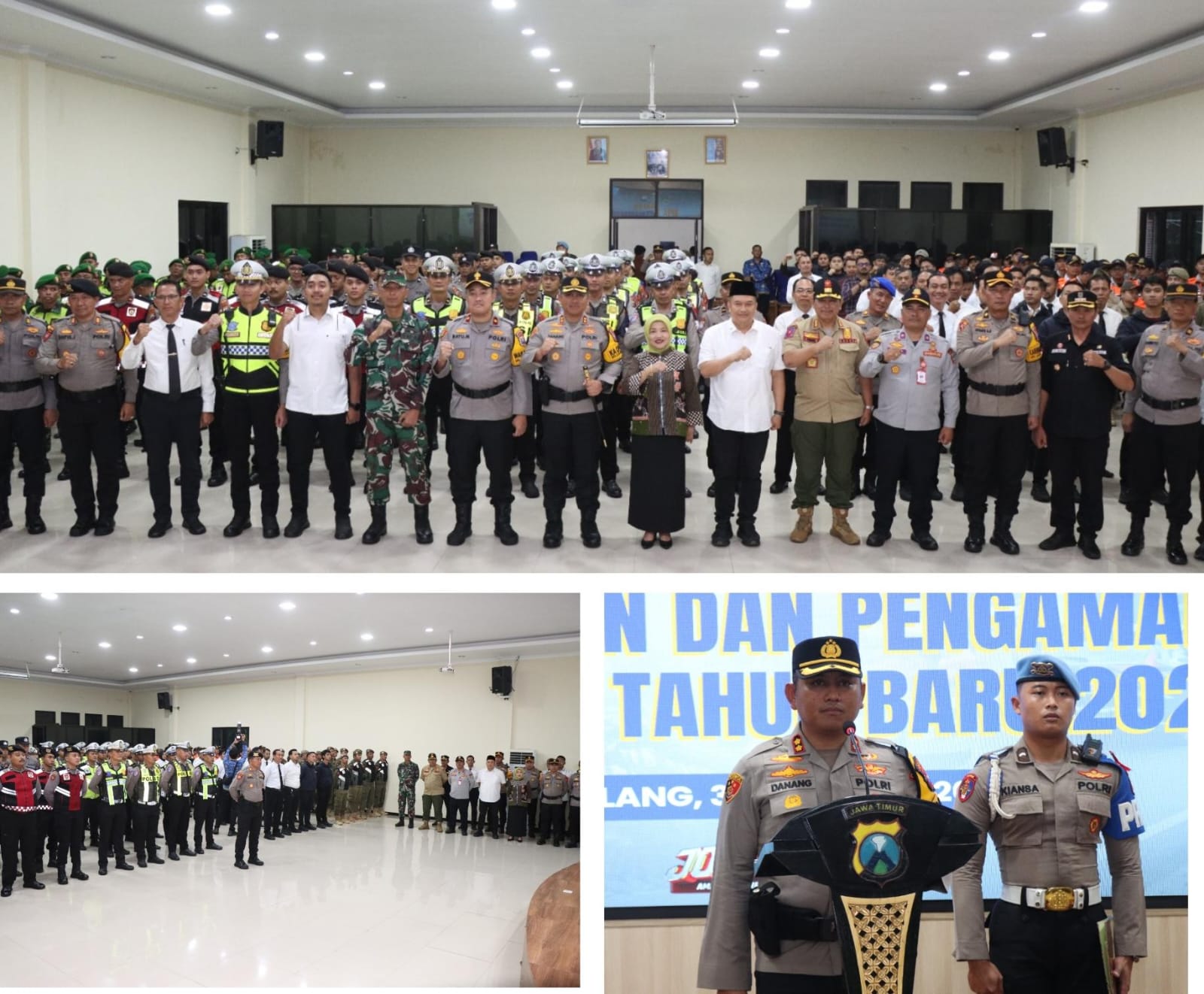 Apel Malam Tahun Baru 2026, Polres Malang Siapkan Pengamanan Terpadu hingga Dini Hari