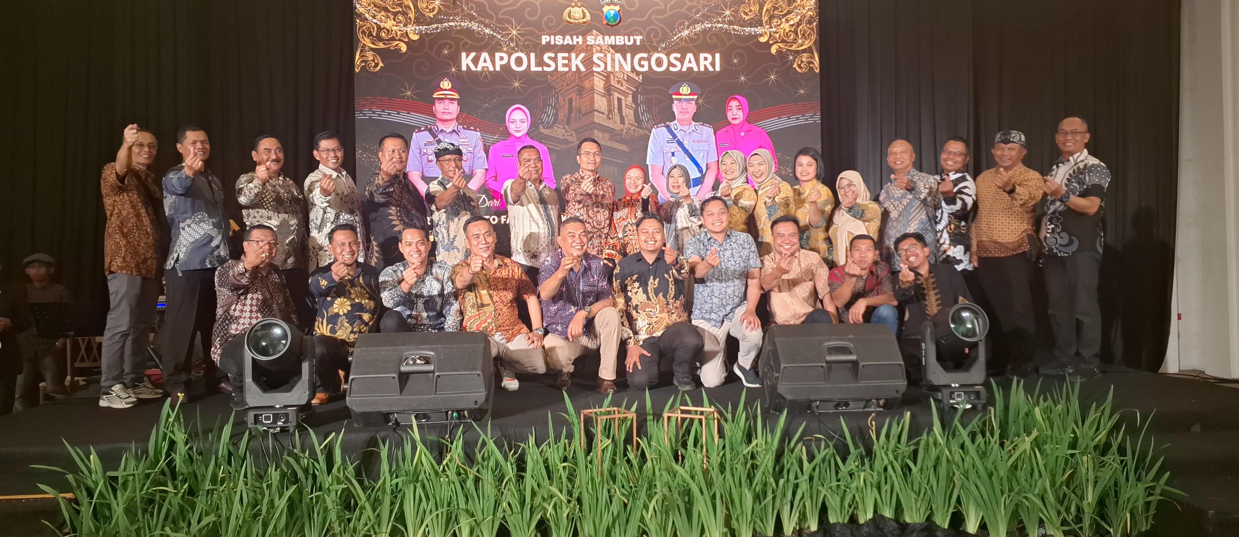 Pisah Sambut Kapolsek Singosari, Peralihan Kepemimpinan Bukti Sinergi Muspika Singosari