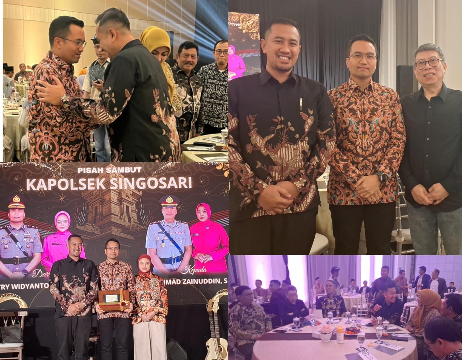 Dukung Stabilitas Kamtibmas, PT Smoore Technology Indonesia Hadir di Pisah Sambut Kapolsek Singosari