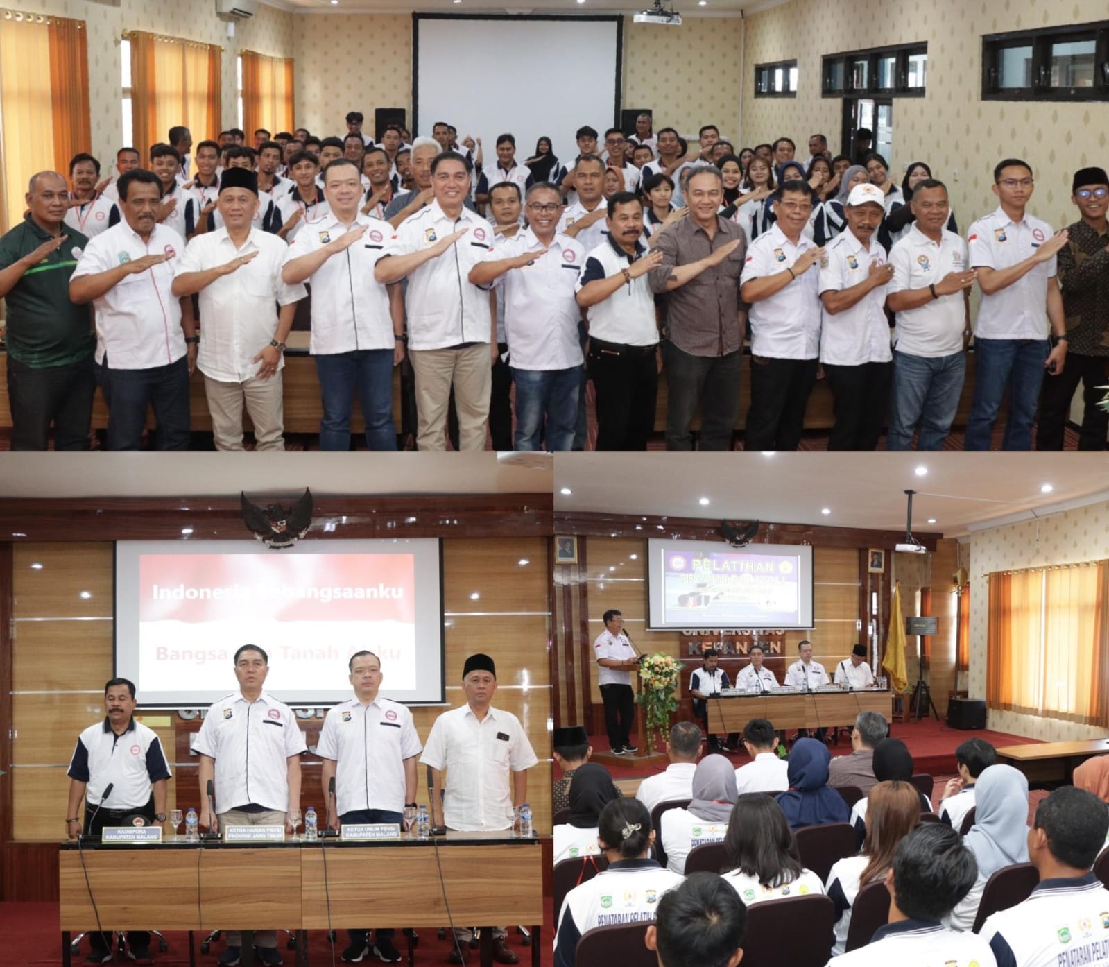 Kapolres Malang Buka Pelatihan Pelatih Voli 2026, Targetkan Prestasi Naik di 2026