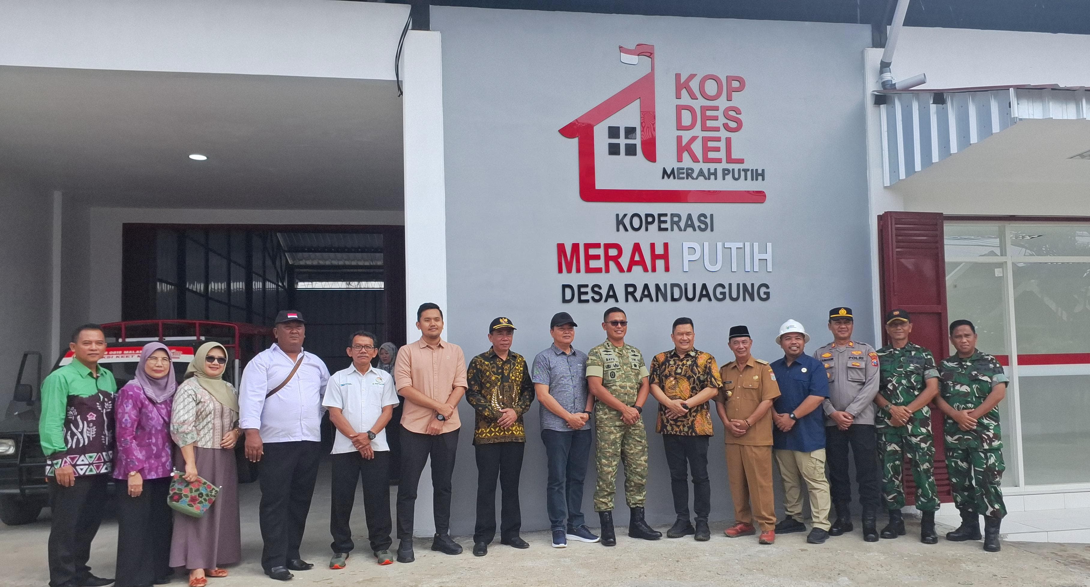 Dandim 0818 Letkol Czi Bayu Nugroho Pastikan Koperasi Merah Putih Siap Jalan Di Kabupaten Malang