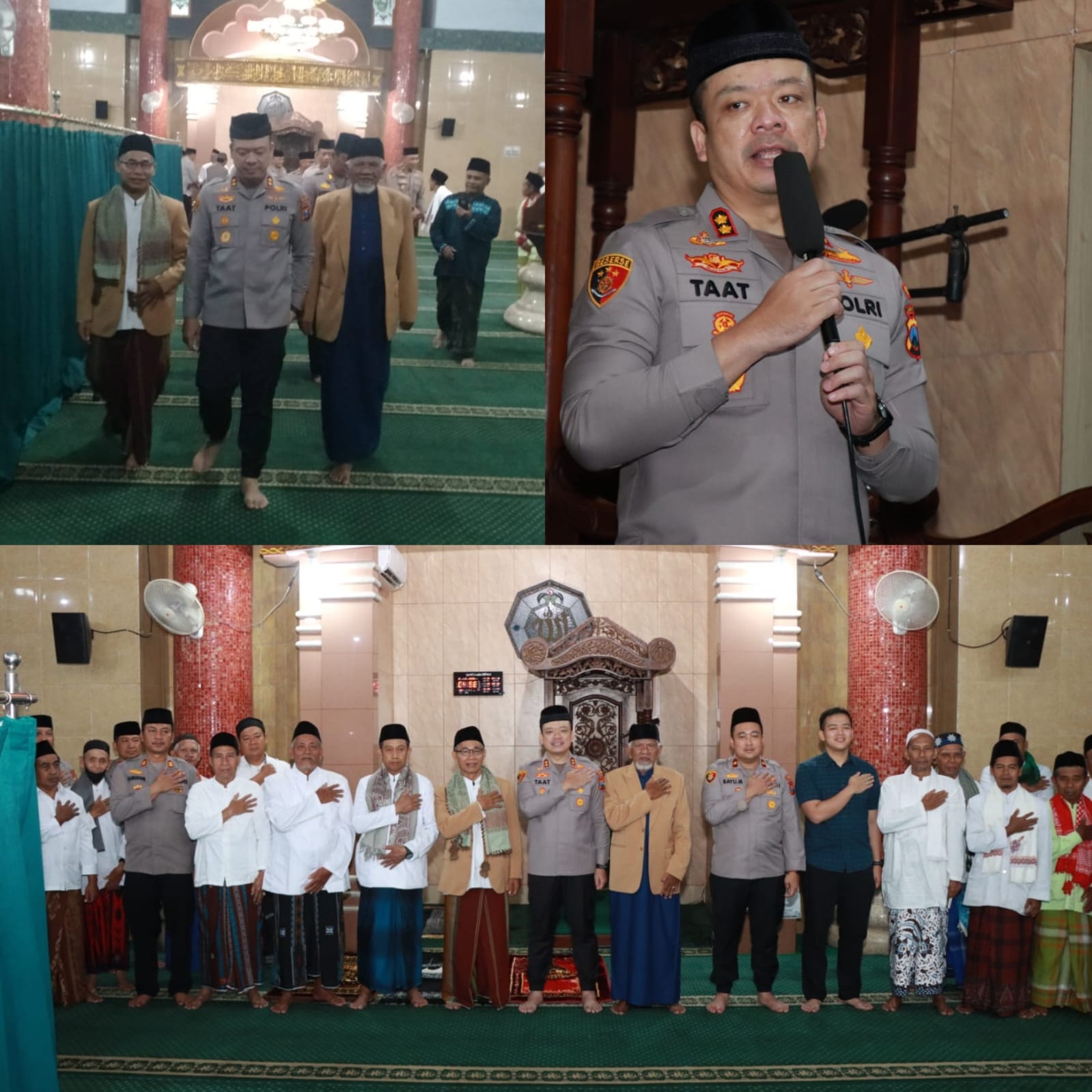 Kapolres Malang Safari Subuh dan Patroli Di Singosari Antispasi Balap Liar Serta Perang Sarung