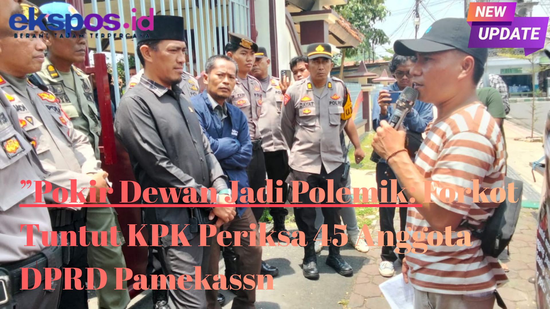 Pokir Dewan Jadi Polemik: Forkot Tuntut KPK Periksa 45 Anggota DPRD Pamekasan