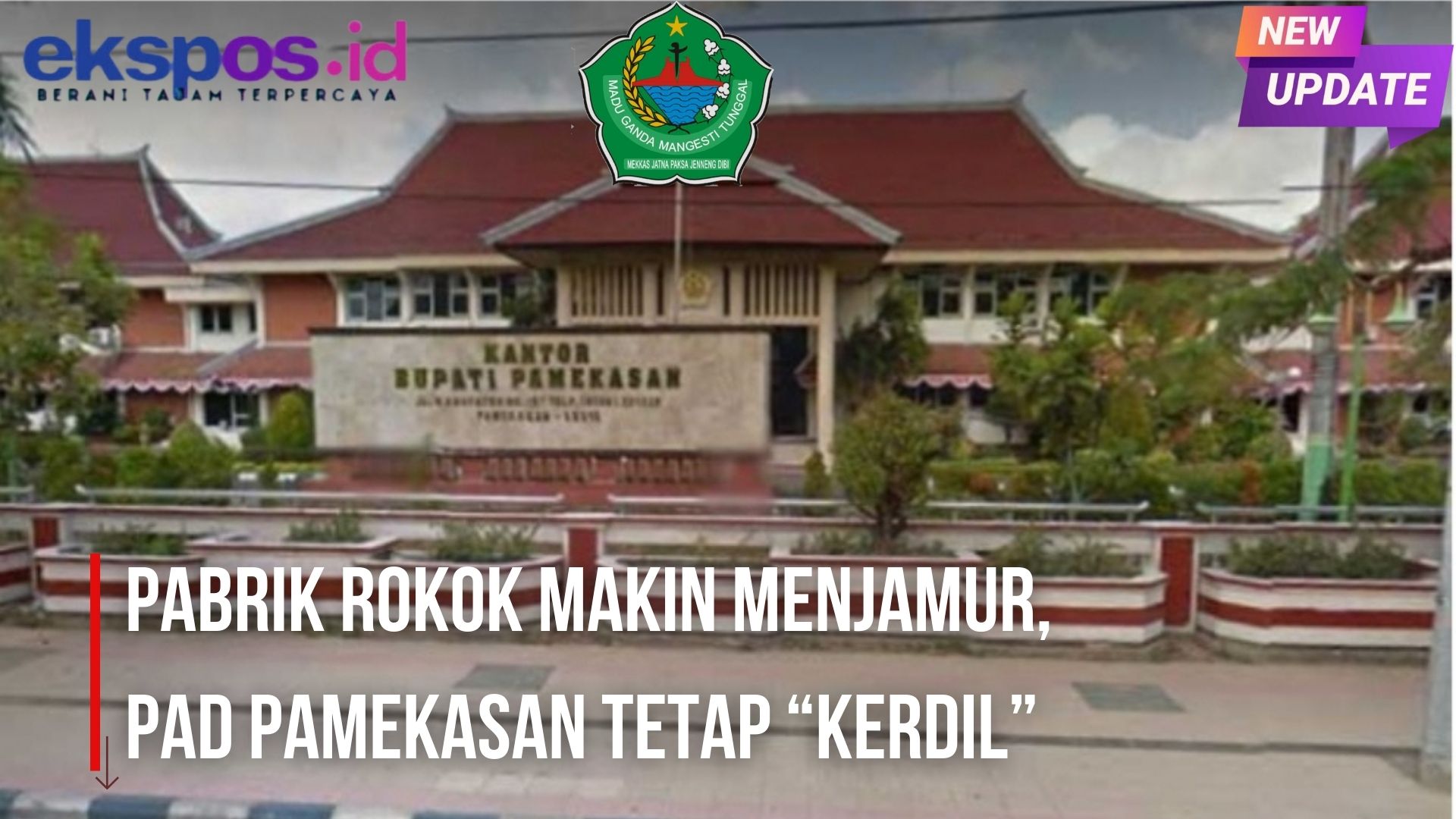 Pabrik Rokok Makin Menjamur, PAD Pamekasan Tetap “Kerdil”