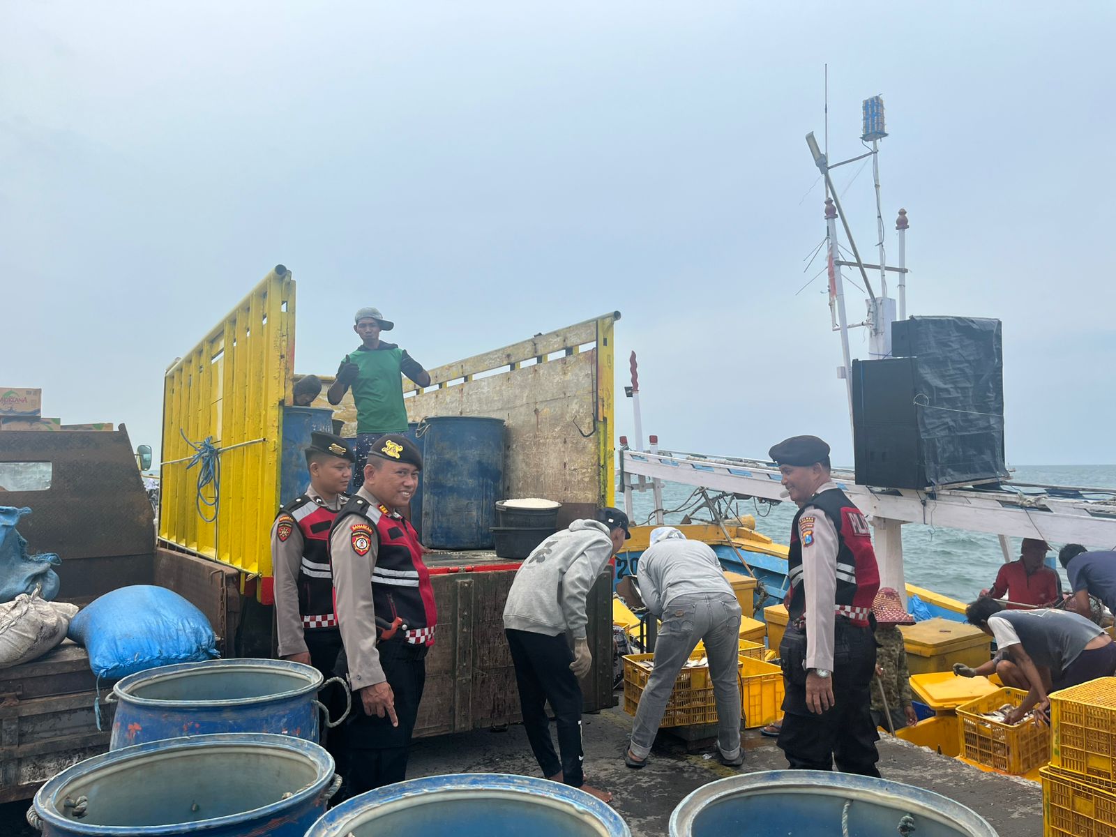 Sat Samapta Polres Pamekasan Intensifkan Patroli Preventif di Kawasan Pesisir dan Objek Wisata