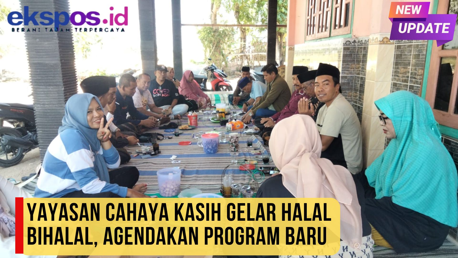 Yayasan Cahaya Kasih Gelar Halal Bihalal, Agendakan program baru