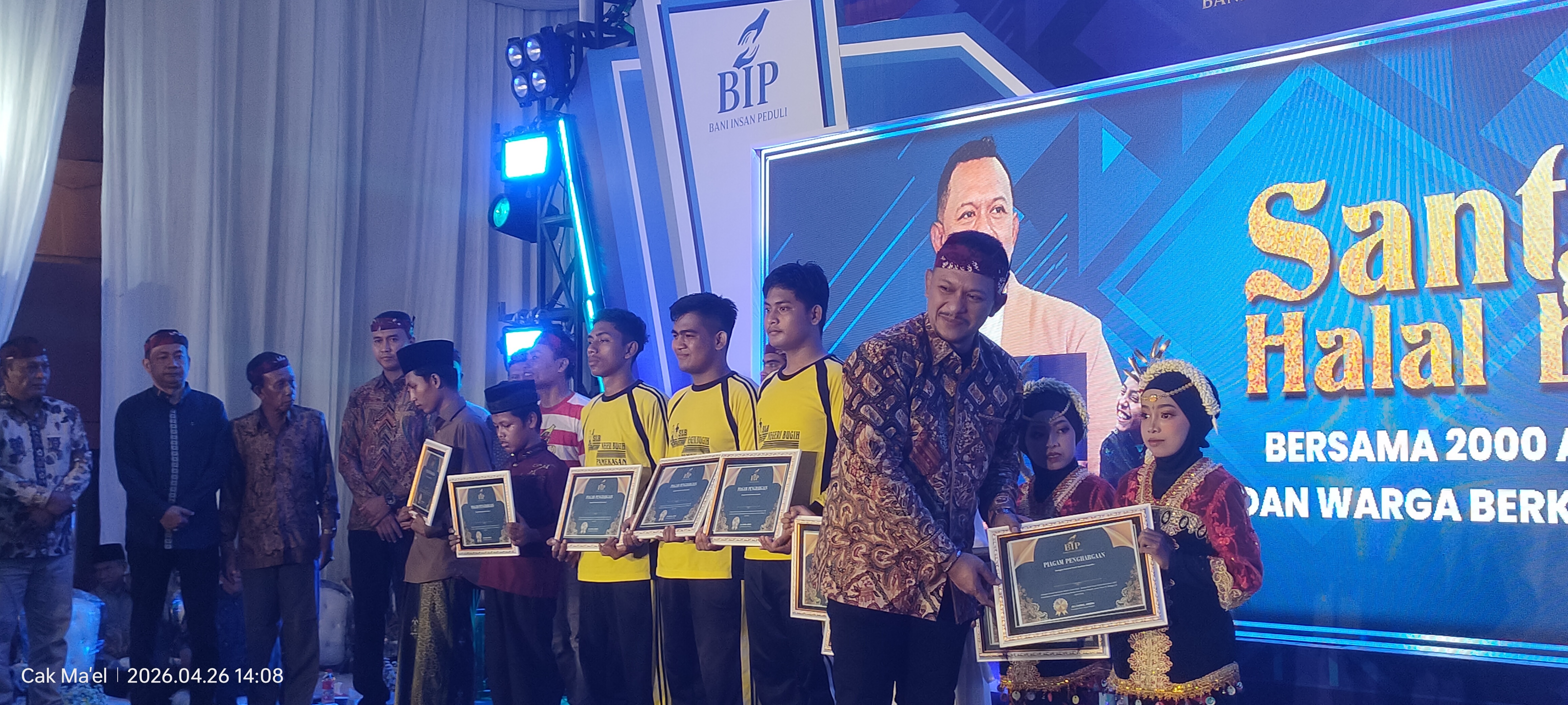 Bani Insan Peduli Santuni 2.000 Penyandang Disabilitas, Hangatkan Silaturahmi Halal Bihalal di Pamekasan