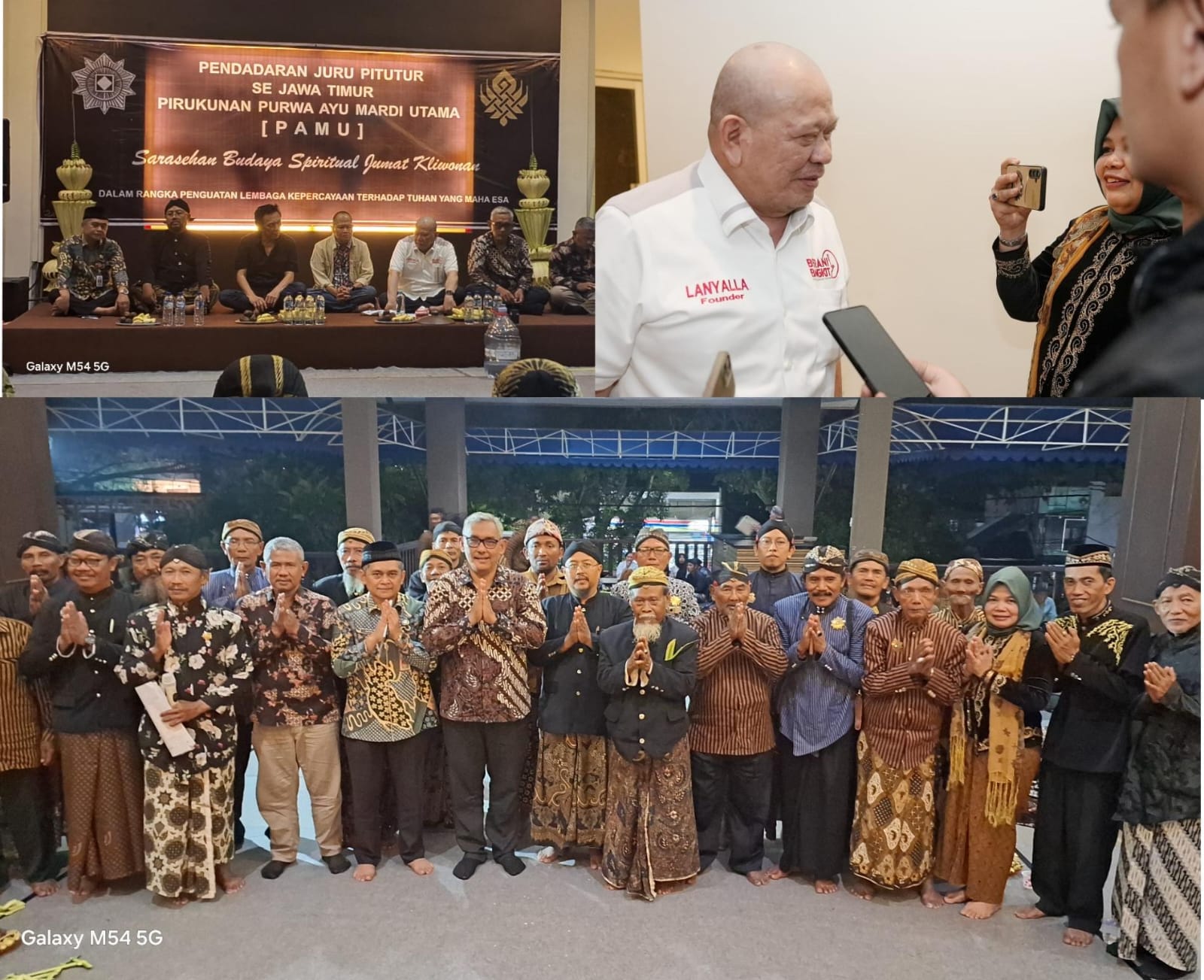 Sarasehan Budaya Spiritual PAMU, Se Jawa Timur Perkuat Nilai Kepercayaan dan Kebangsaan