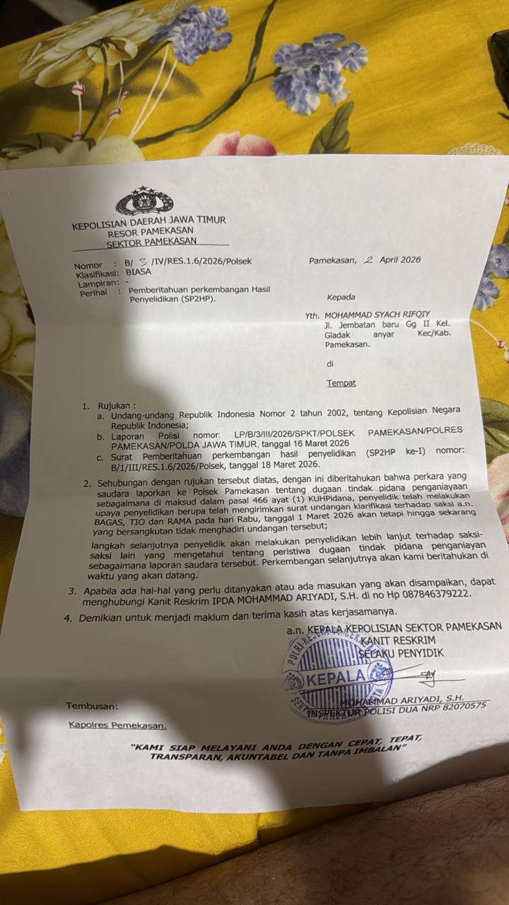Kasus Pemukulan Mahasiswa Unira, Polres Pamekasan Bungkam