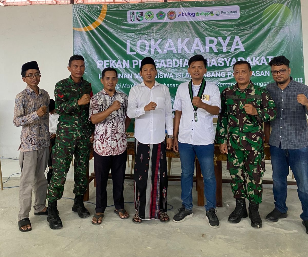 Wujudkan Kepedulian Sosial, HMI Cabang Pamekasan Sukses Gelar Gerakan Kemanusiaan
