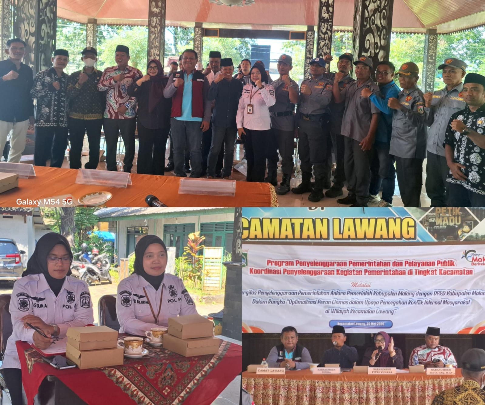 DPRD Kabupaten Malang Bersama Satpol PP Tekankan Penguatan Peran Linmas