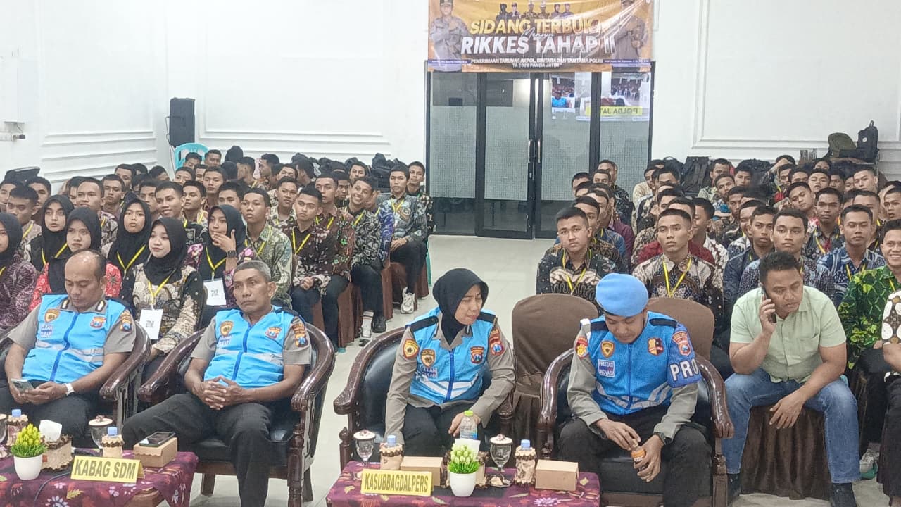 Polres Pamekasan Gelar Sidang Terbuka Kelulusan Rikkes Tahap II Penerimaan Polri TA 2026